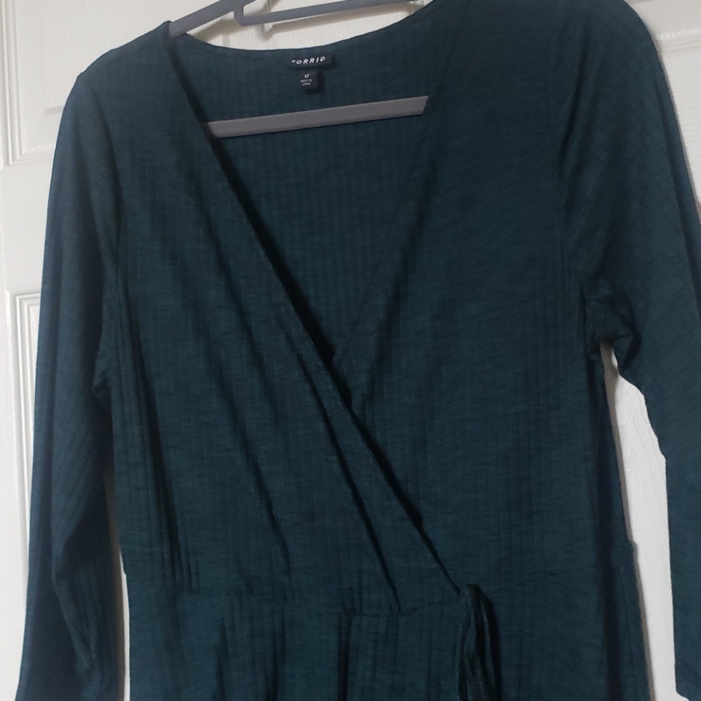 Torrid wrap dress 0